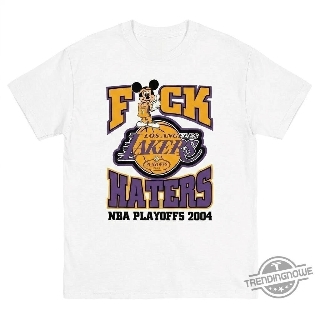 Vintage 2004 Lakers  Mouse Haters Shirt