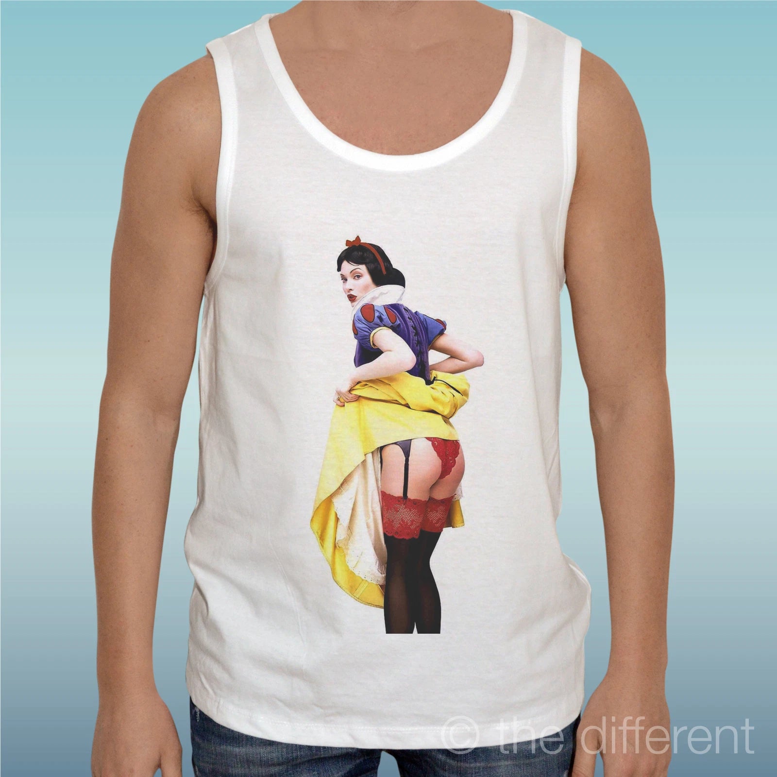 Canotta T-Shirt " Sexy Snow White " Tank Top Gift Idea
