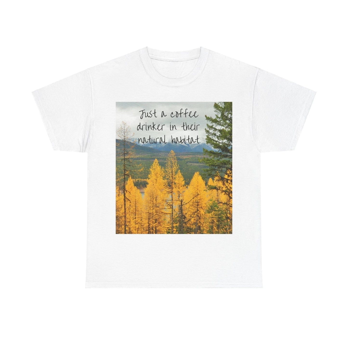 "Coffee Drinker" - Cotton T-Shirt
