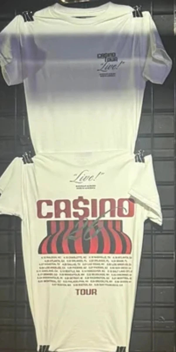 Baby Keem Casino World Tour White T-shirt