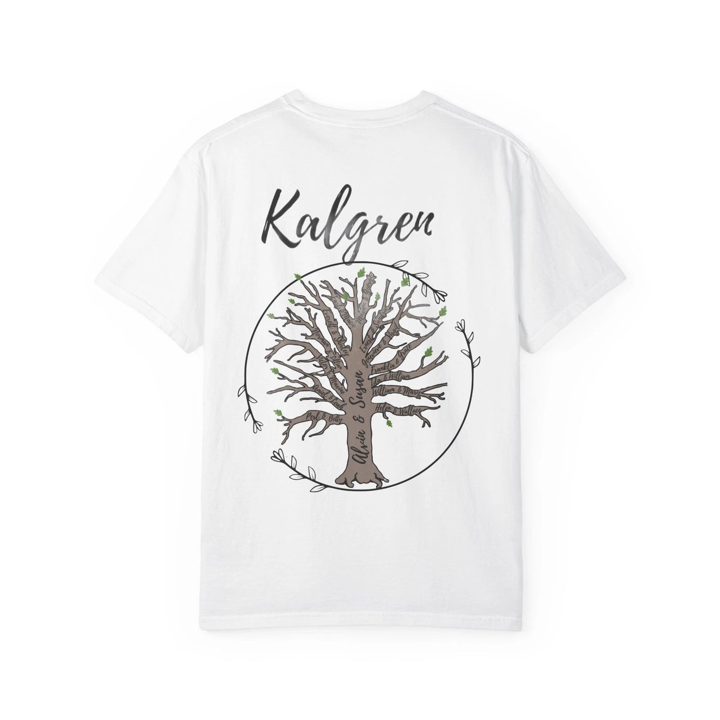 Family Name Tree T-shirt | Custom Surname Tree Tee