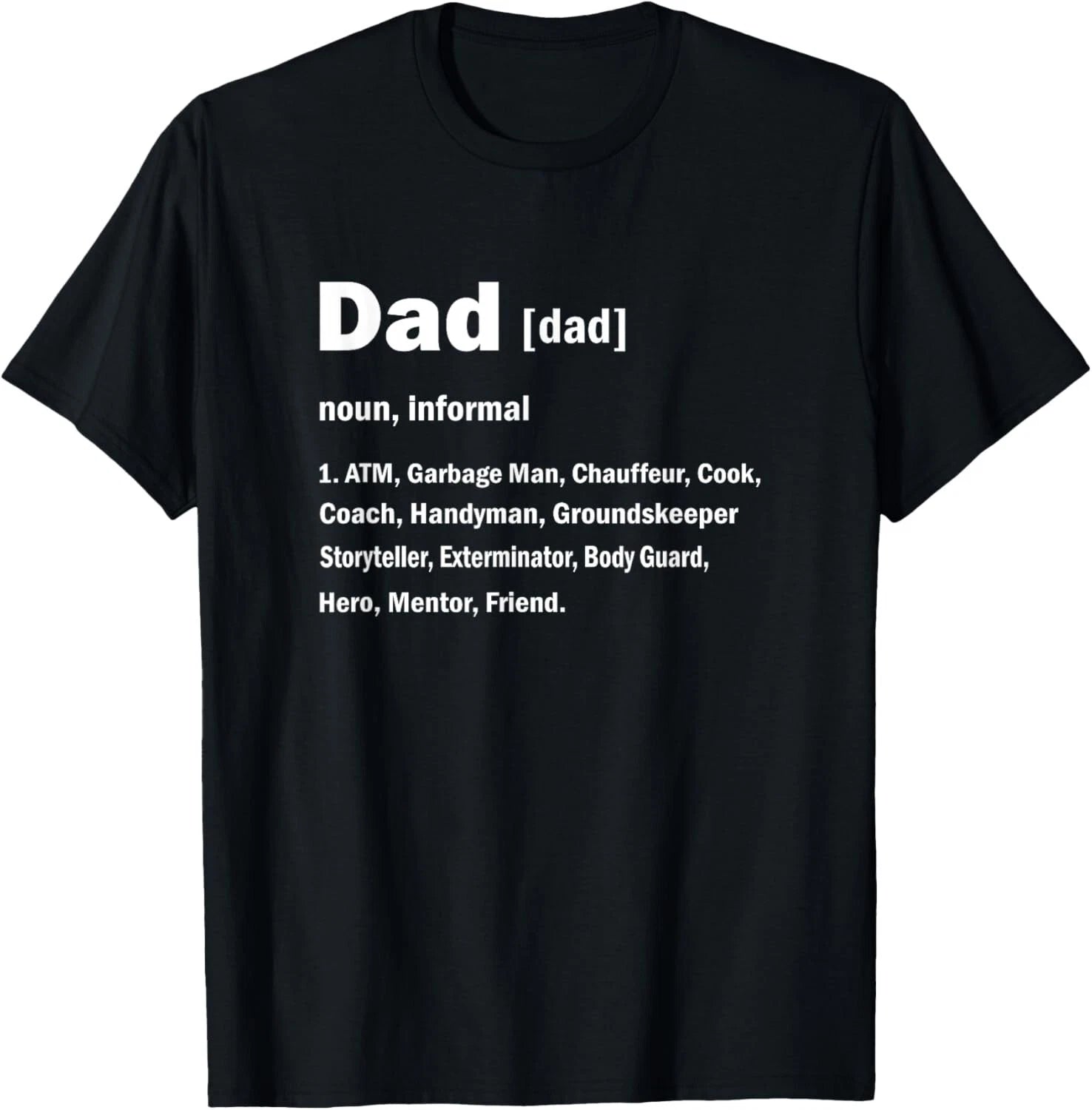 Dad Definition Father's Day Tee Gift Unisex T-Shirt