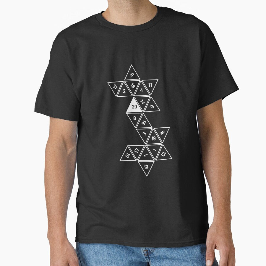 Unrolled D20 by clarkstpress