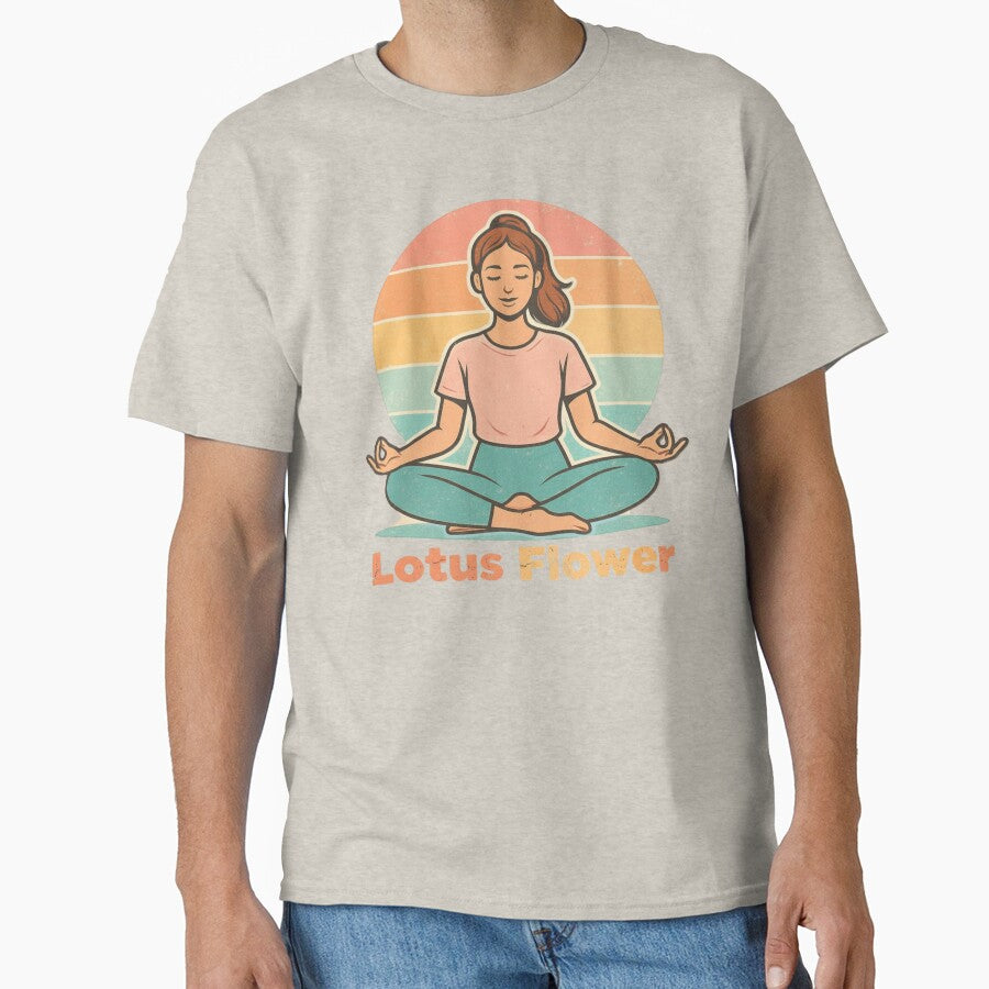 Find Your Inner Lotus - Vintage Yoga by VINTAGEPUNTEES