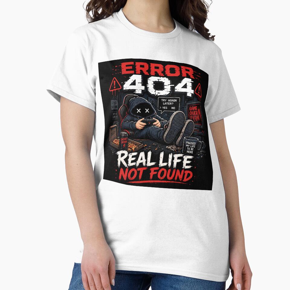 Error 404 Real life not found by Pecata