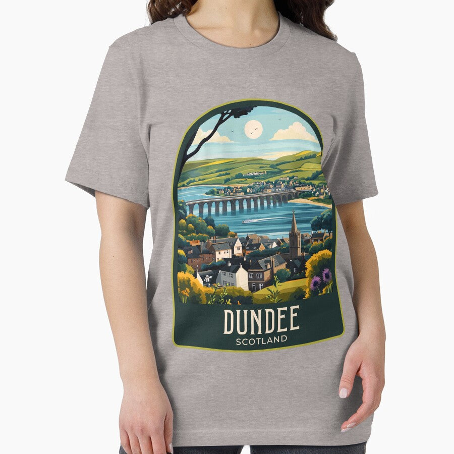 Dundee Vintage Travel Illustration by HomeLivingCo