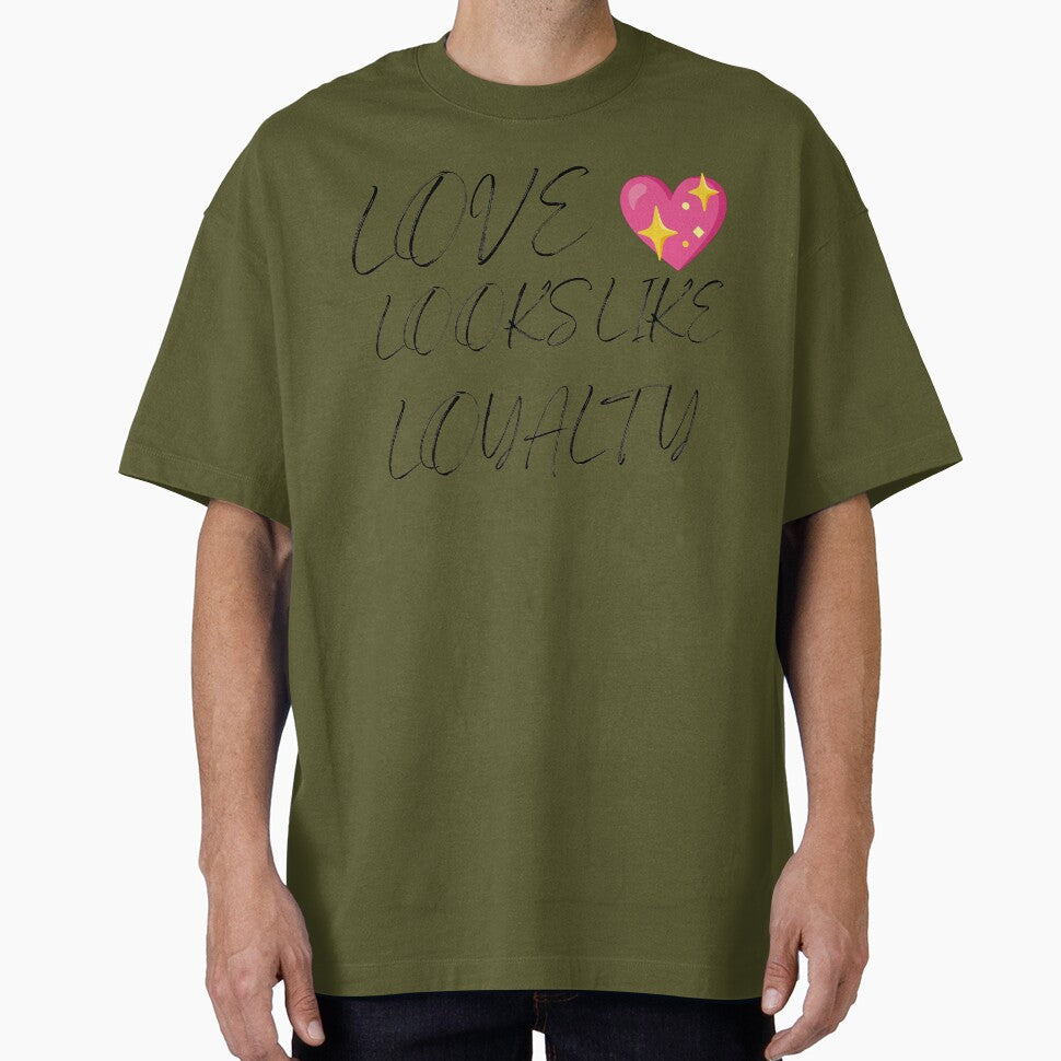 Love Looks Like Loyalty Aesthetic Quote Minimal Design by PrataeAesthetics