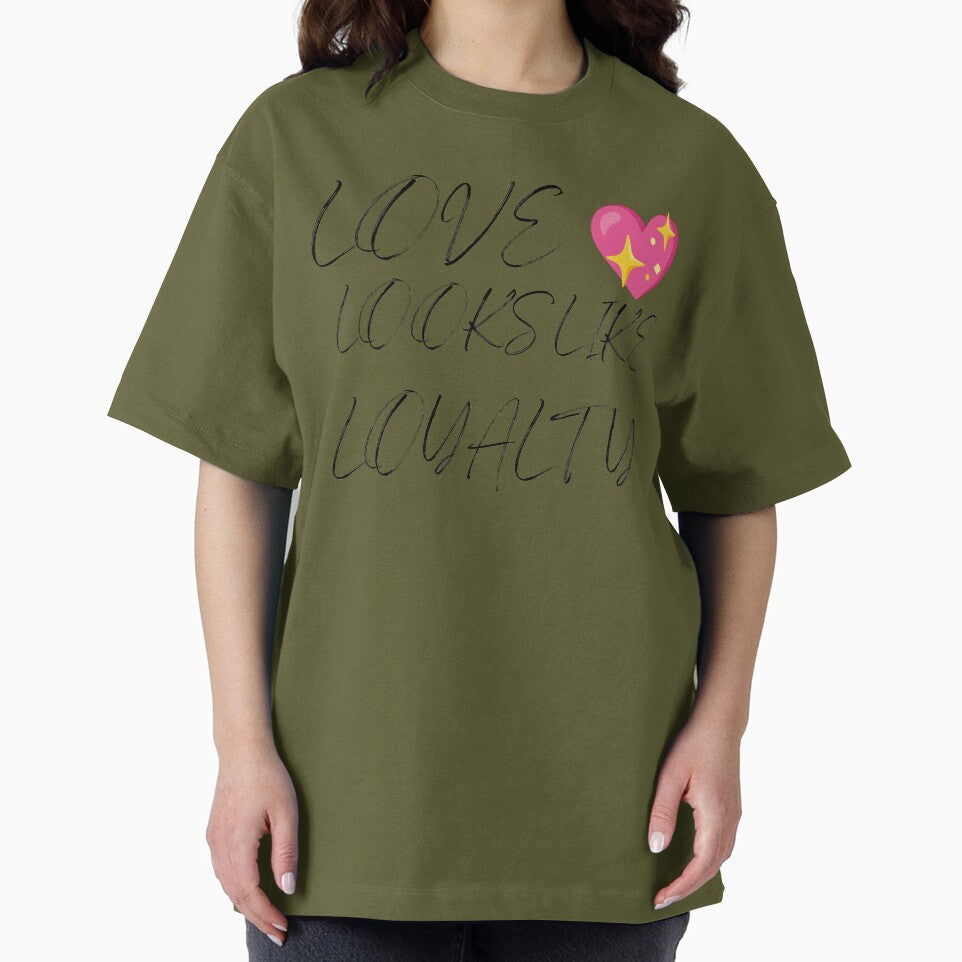 Love Looks Like Loyalty Aesthetic Quote Minimal Design by PrataeAesthetics